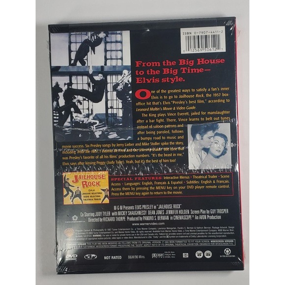 Jailhouse Rock (DVD 1957) Elvis Presley, Judy Tyler, Region 1 Brand New! - Picture 2 of 4